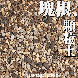 milestone日式块根植物全颗粒土控养土小颗粒土多肉营养土透气龟