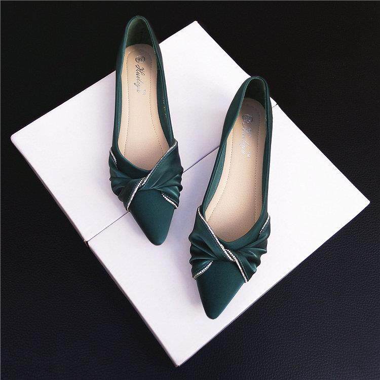 香港真皮平底鞋女2025新款秋季大码单鞋软底工作瓢鞋女舒适豆豆鞋,女鞋,浅口单鞋,淘宝优惠券,粉丝福利购,淘宝优惠卷