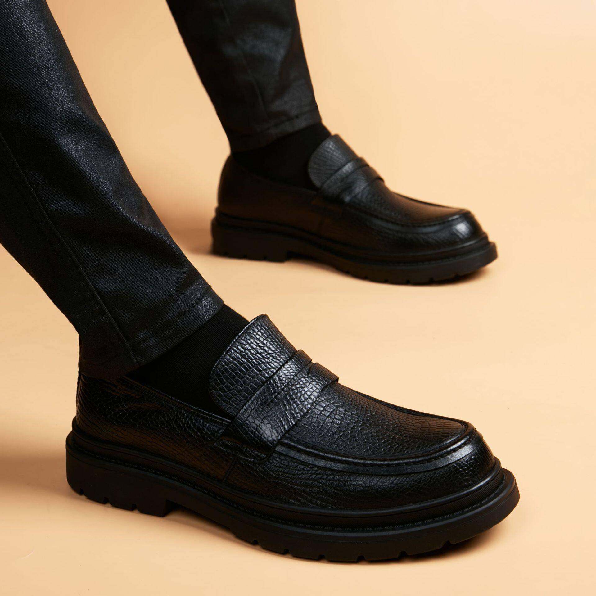 意大利设计风『DMXUXM』!高端大气!头层羊皮圆头厚底套脚乐福鞋男,运动包/户外包/配件,鞋带,淘宝优惠券,粉丝福利购,淘宝优惠卷