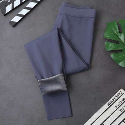 MAROLIO~男士芭比裤加绒保暖裤男冬季棉裤修身绒裤男款秋裤打底裤