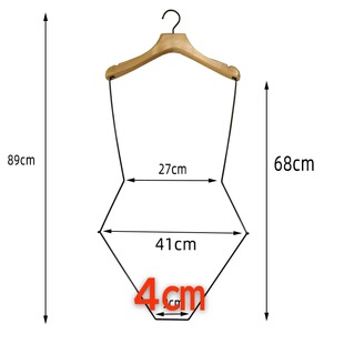 直销小孩游泳衣泳装 架 衣架铁质泳衣架成人泳衣衣架泳裤