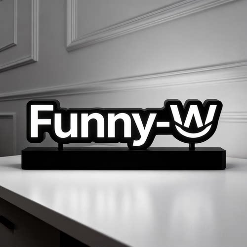 立体亚克力发光字LOGO定制