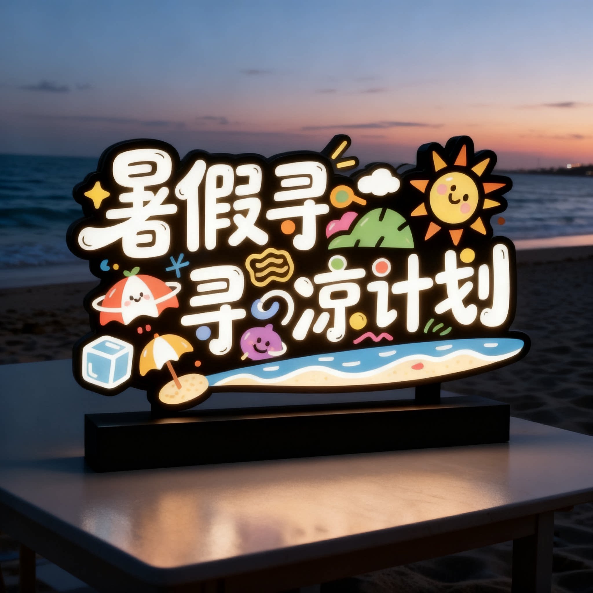 可定制亚克力LED发光灯箱
