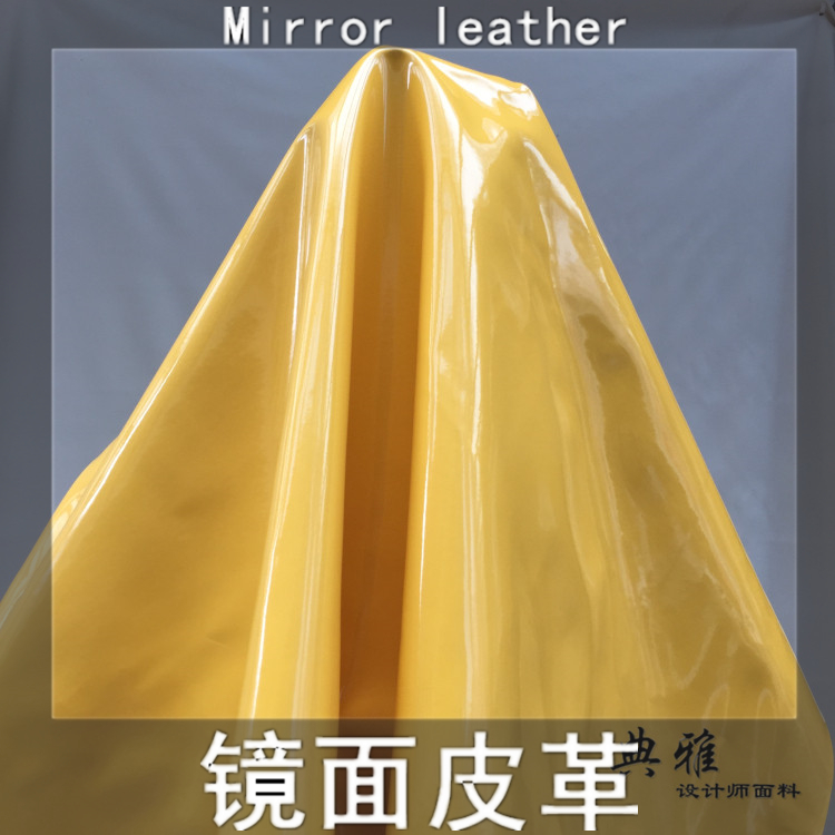 黄色皮革pu墙面包软diy