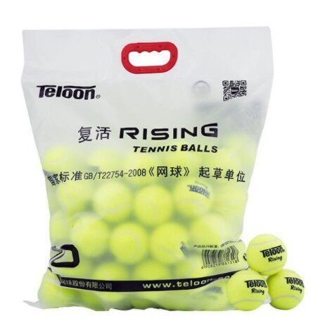 Teloon天龙网球 RISING复活训练比赛网球 60只一袋