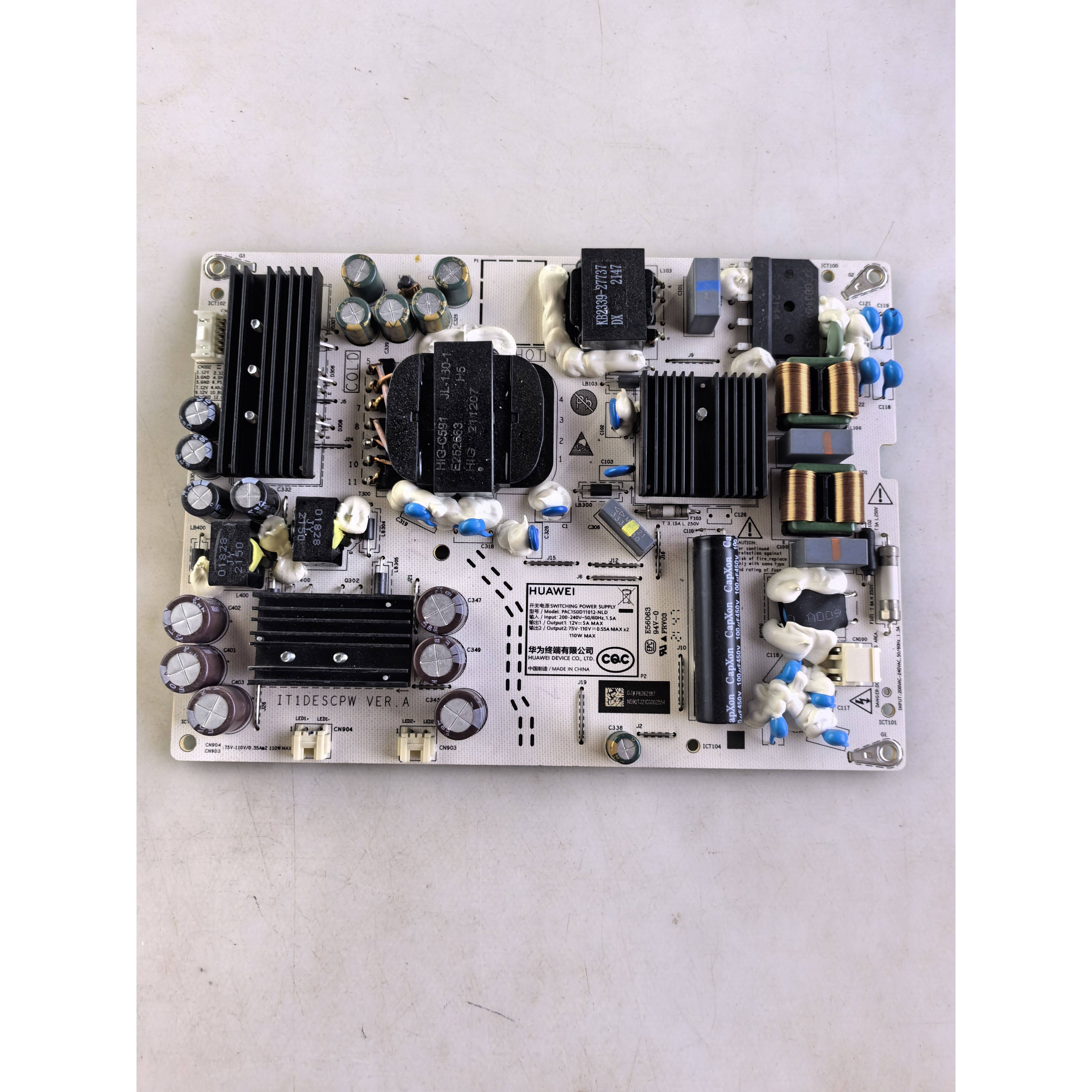 原装华为HD55DESA电源板PAC150D11012-NLD IT1DESCPW