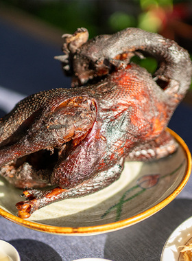 魏老六传统魏氏熏鸡聊城铁公鸡山东特产烟熏纸包散养鲜土鸡500g