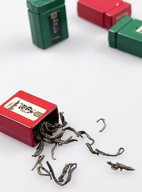 迷你茶叶罐模型娃娃屋dollhouse家具摆件微缩仿真大红袍龙井食玩