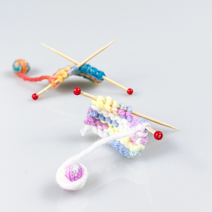 娃娃屋dollhouse小毛线微缩场景道具摆件diy配件仿真毛衣针织场景