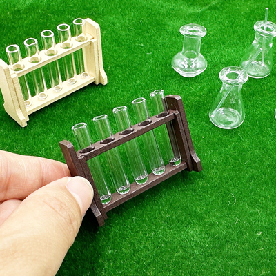 仿真实验试管架滴管量杯套装