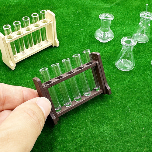 仿真实验试管架滴管量杯套装