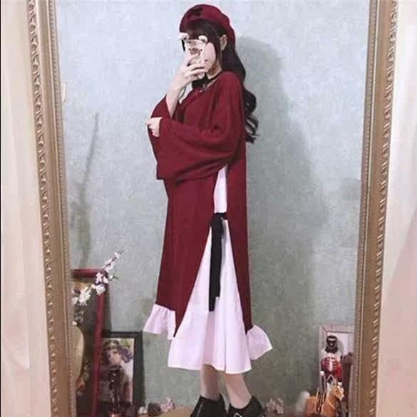 大码胖妹妹秋装洛丽塔连衣裙打底日系软妹子萝莉闺蜜连衣裙200斤|msdalam kategori Butik wanita / wanita, pakaian - dari Buy2taobao.com untuk memberikan perkhidmatan ejen Taobao profesional membeli