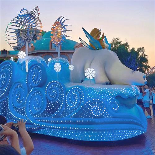 春节发光花车巡游景区嘉年华花车装扮动漫节武林大巡游彩车彩船