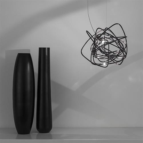 后现代简餐厅吧台吊灯软装设计师风格涂鸦创意艺术个性不锈钢灯