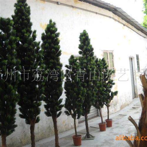 供应仿真树仿真柏树外贸受欢迎装饰植物