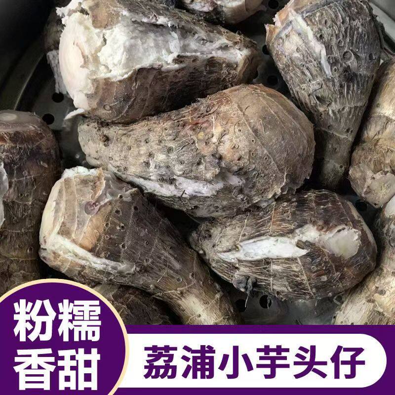广西荔浦新鲜小芋头仔9斤粉香芋现挖正宗特产槟榔芋小芋头块整箱