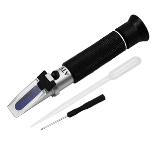 0-80%手持式折光仪 酒精浓度计 酒度计乙醇酒精浓度测量仪折射仪