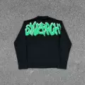 Sy Black Long Sleeve Tee (Green)