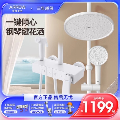 ARROW箭牌简易淋浴家用全铜