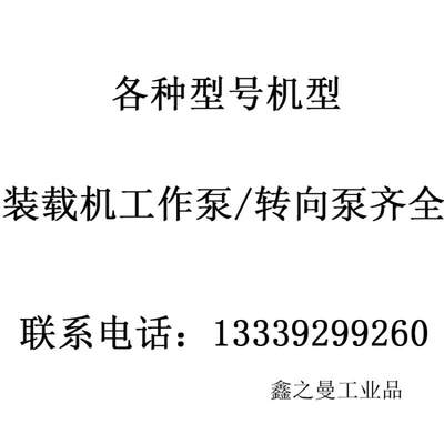 新款件液压泵柳工厦工临工龙工徐工3050铲车工作泵转向泵具体型号