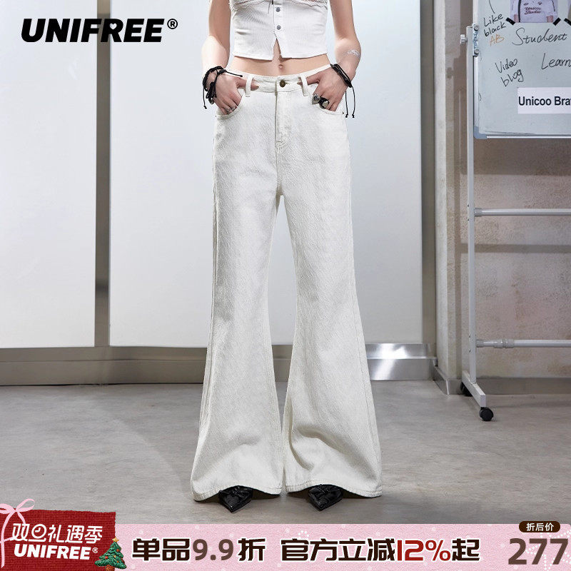 UNIFREE宽松百搭牛仔裤