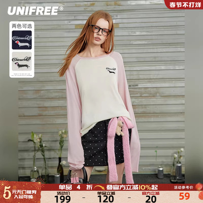 UNIFREE休闲宽松针织衫