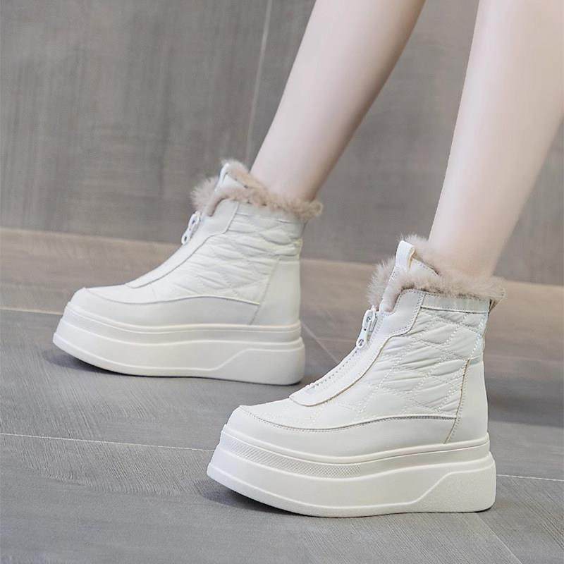 西瑞厚底内增高8CM雪地靴女2025冬季新款加绒加厚防滑保暖女鞋,女鞋,时尚雪地靴,淘宝优惠券,粉丝福利购,淘宝优惠卷