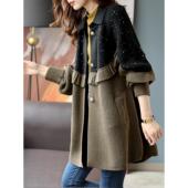 视觉层次美感 如星光璀璨 木耳边亮片针织外套 闪闪吸睛 YENR