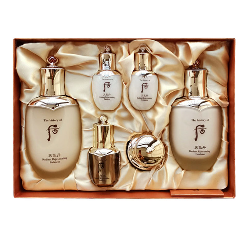 韩国whoo后天气丹水乳套装正品