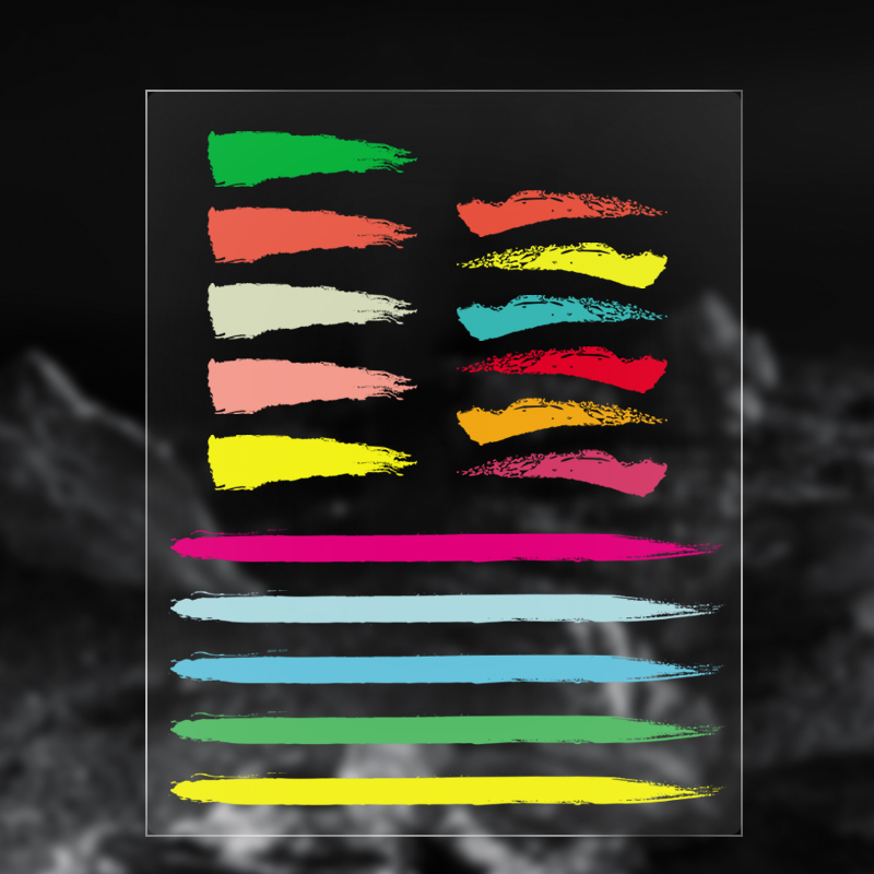 汽车涂鸦车贴小贴画车身划痕