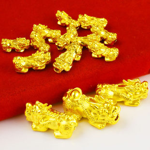 黄金貔貅999足金男女款招财纳财真金手链纯金吊坠手串素金子