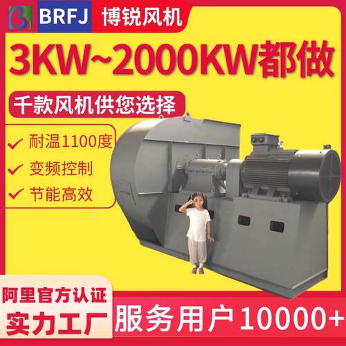 IP556防护等级30/90KW37KW风机55KW15/75KW200KW 2级能效离心风机