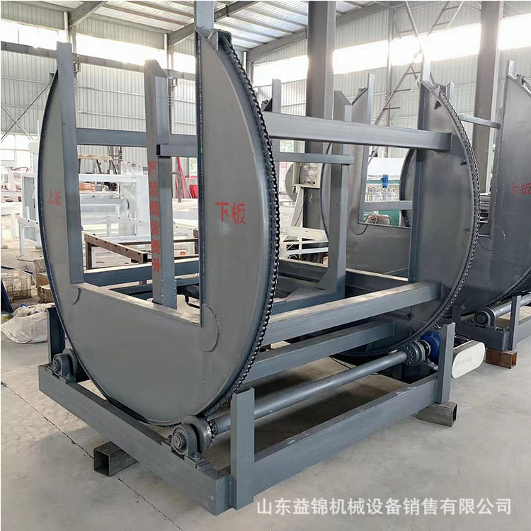 180度跺料翻转机 c型开口液压翻板机 自动90度钢带板材模具翻面机