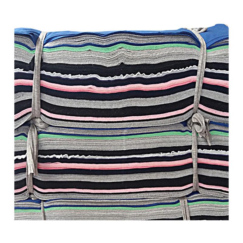 科力邦(Kelibang)擦机布棉布工业抹布吸油清洁布KB3206杂色50斤