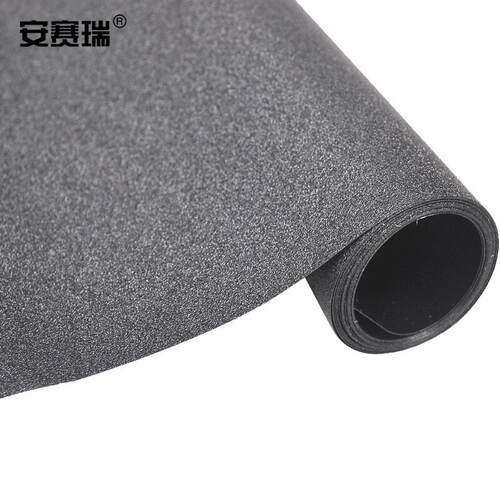安赛瑞全黑磨砂玻璃贴膜1.2mx5m黑磨砂免胶窗贴窗纸办公室厨房浴