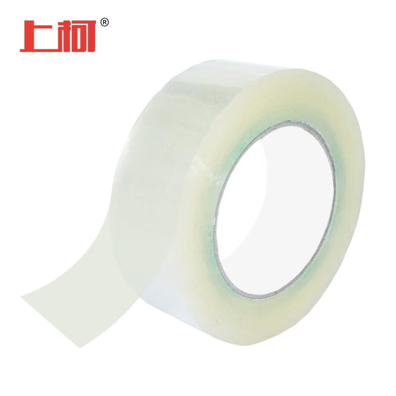 上柯透明封箱胶带A103950um55mm91.4m3卷筒
