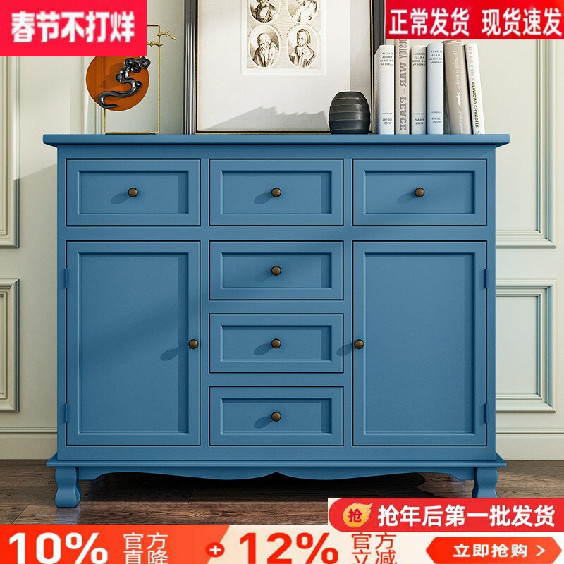 餐边柜斗柜实木收纳储物柜客厅靠墙小柜子橱柜茶水柜置物柜酒碗柜