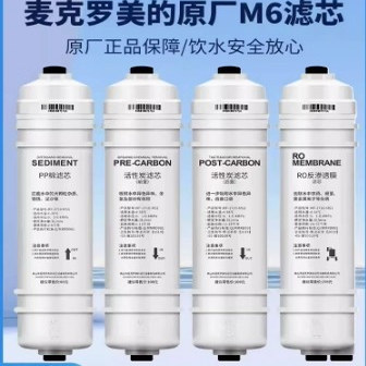 适用美的净水器滤芯M6净水机