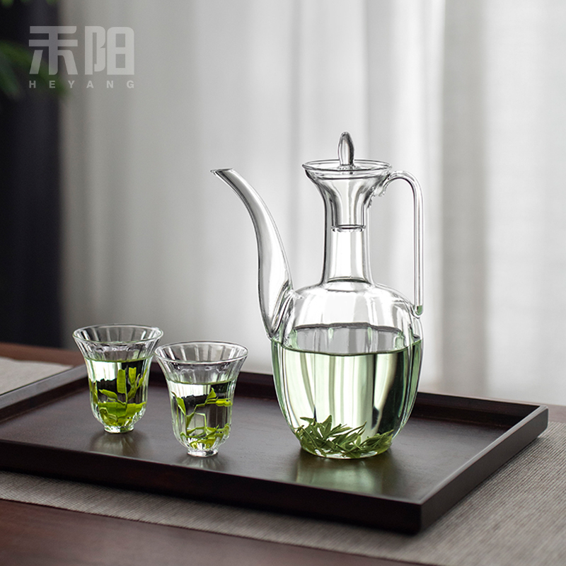 禾阳耐热玻璃泡绿茶专用小泡茶壶