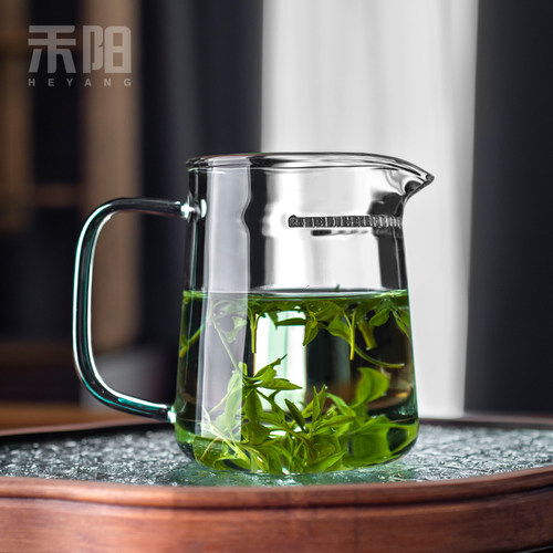 公道杯玻璃高档绿茶泡茶器