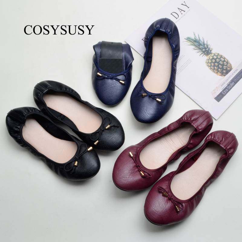 夏季蛋卷鞋休闲软底浅口单鞋女孕妇蝴蝶结黑色女鞋 women shoes
