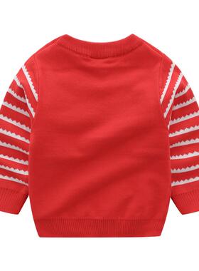 2-6 Years Children's Christmas Sweater Double Layer