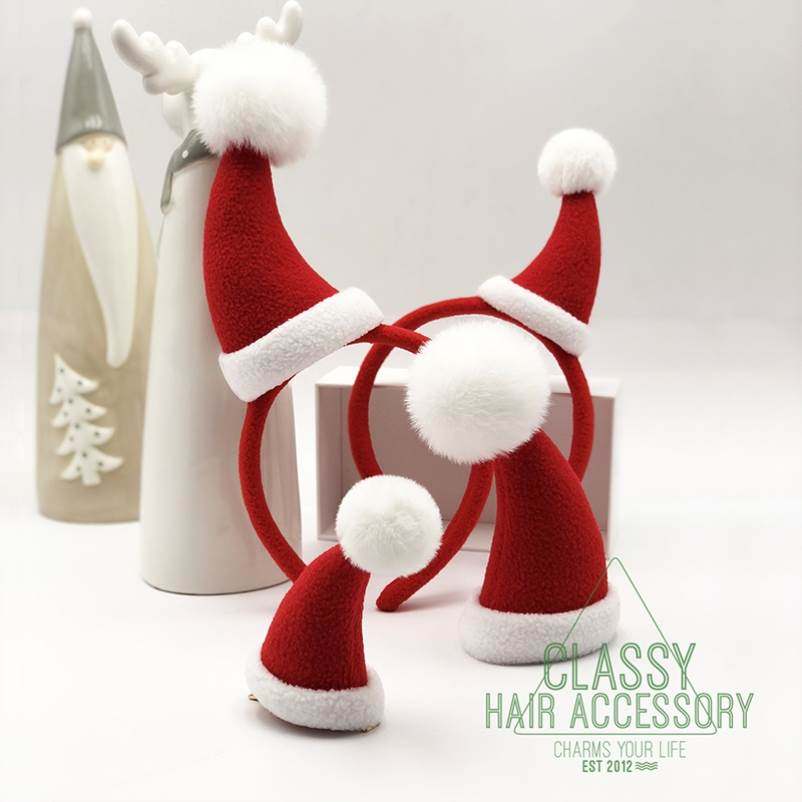精致圣诞帽发箍可爱毛球圣诞节装饰头箍平安夜小饰品发卡发夹头饰,饰品/流行首饰/时尚饰品新,发饰,淘宝优惠券,粉丝福利购,淘宝优惠卷