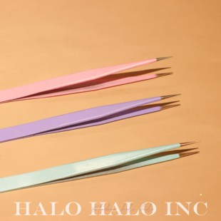 美甲工具镊子多功能尖头直头夹子取饰品贴纸取钻日式手机壳滴胶