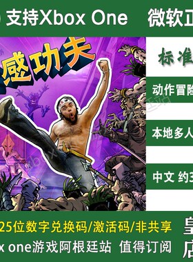 体感功夫 XBOX ONE上号代充/无兑换码 官方代购Kung-Fu Kinect