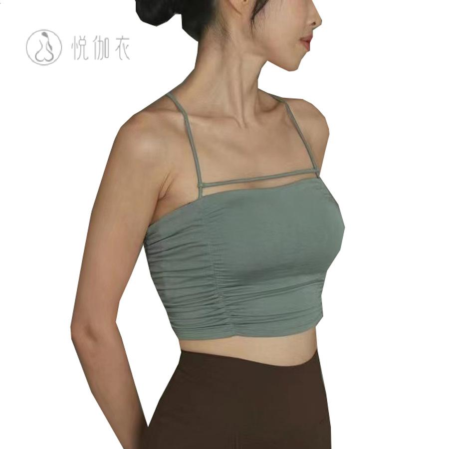 韩版瑜伽背心女高弹速干美背bra