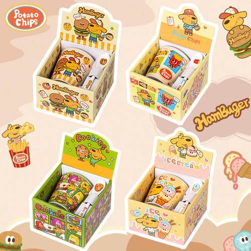 keir杯子陶瓷马克杯带礼盒勺子可爱卡通学生家用宿舍水杯生日礼物