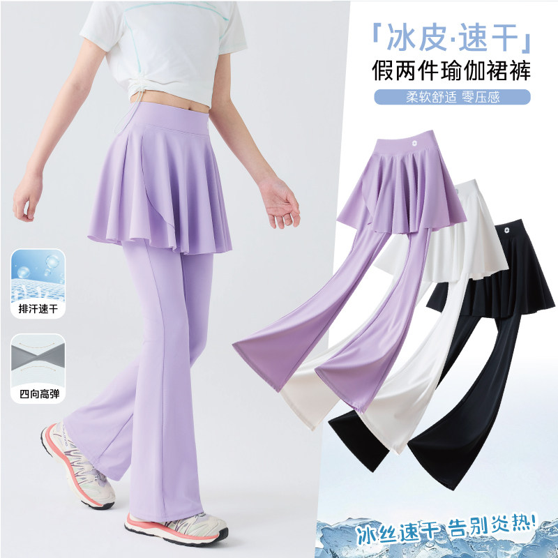 女童运动裤裙夏季薄款图片