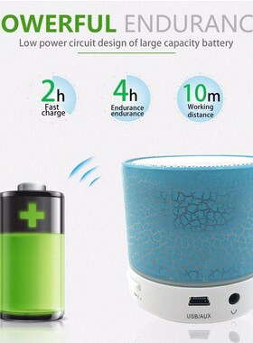 Portable Handfree Bluetooth Speaker Mini Music Audio TF Card