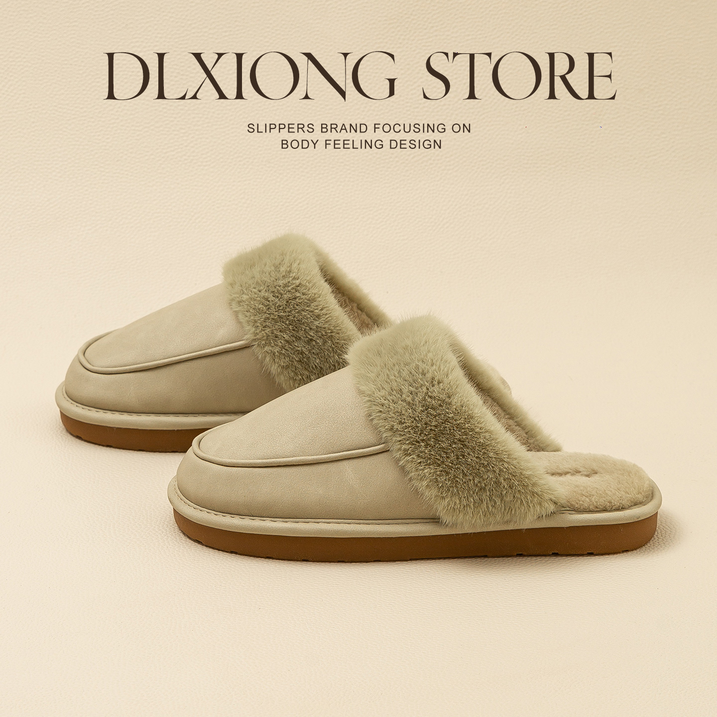 高级感抗菌棉拖鞋情侣2025新款